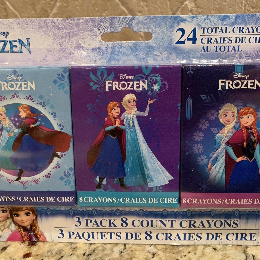 Disney Frozen: Crayon Collection 2 Packs, 48 Total